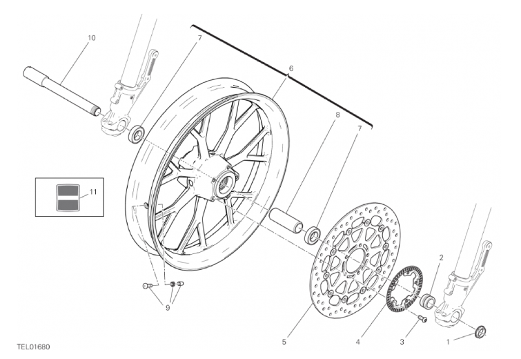 28A FRONT WHEEL (17/33)