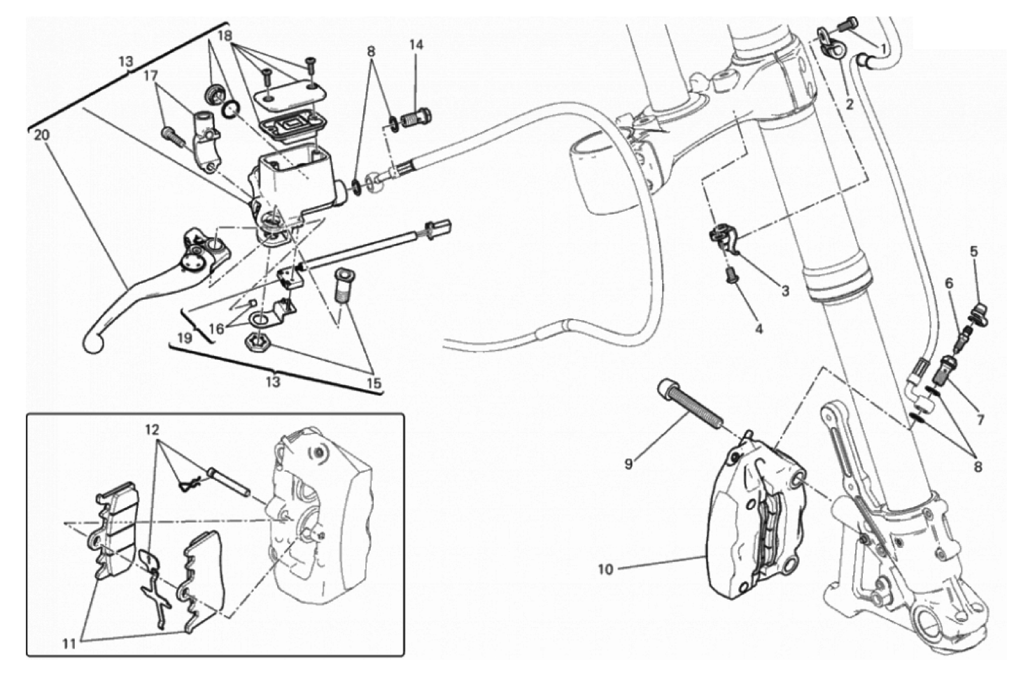 FRONT BRAKE SYSTEM 