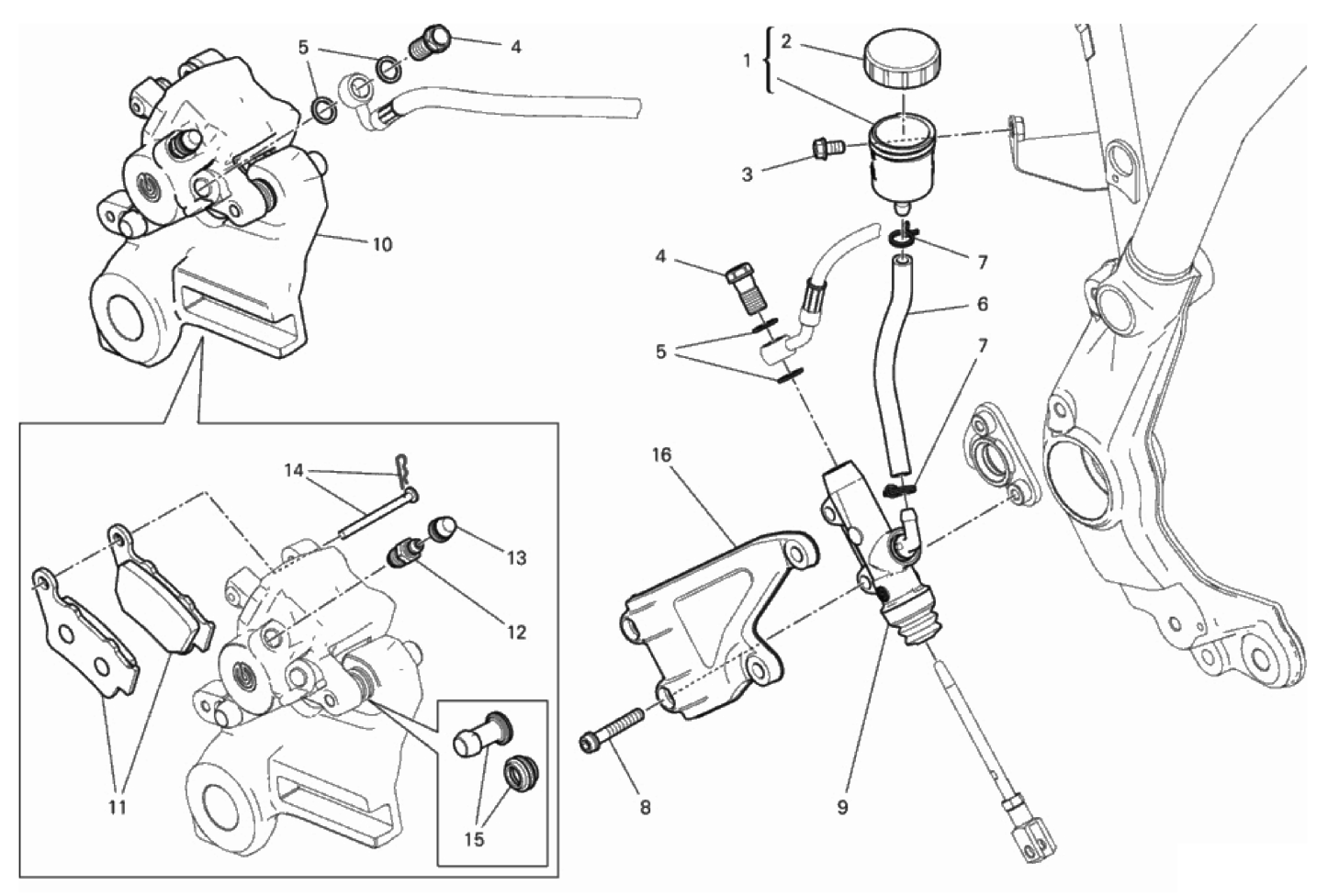 REAR BRAKE SYSTEM