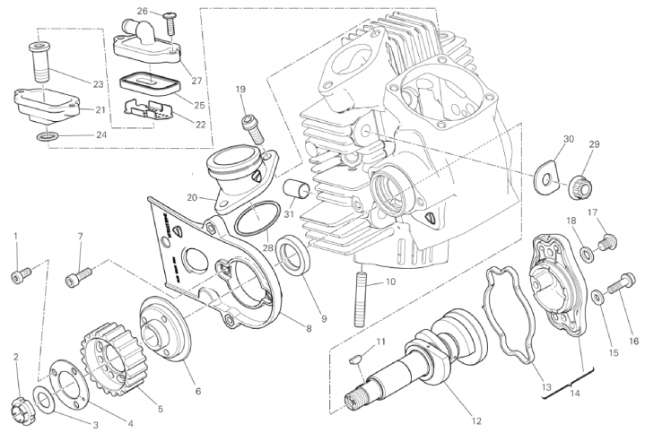 HORIZONTAL HEAD - TIMING SYSTEM 