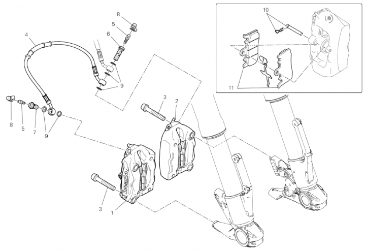 FRONT BRAKE SYSTEM 