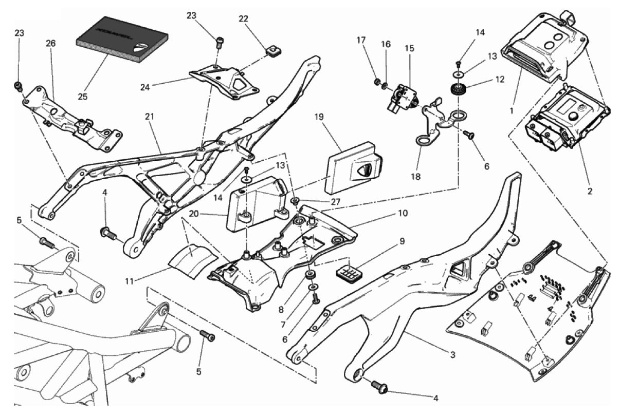 REAR FRAME COMP. 