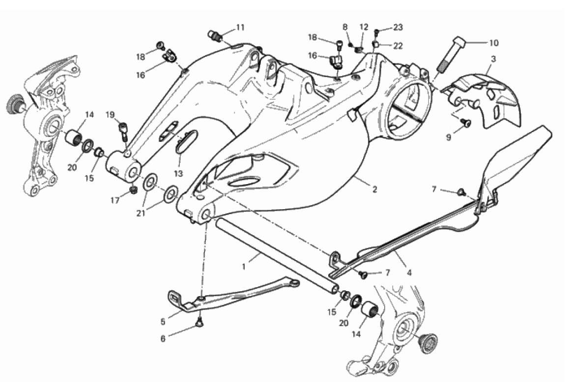 REAR SWINGING ARM 