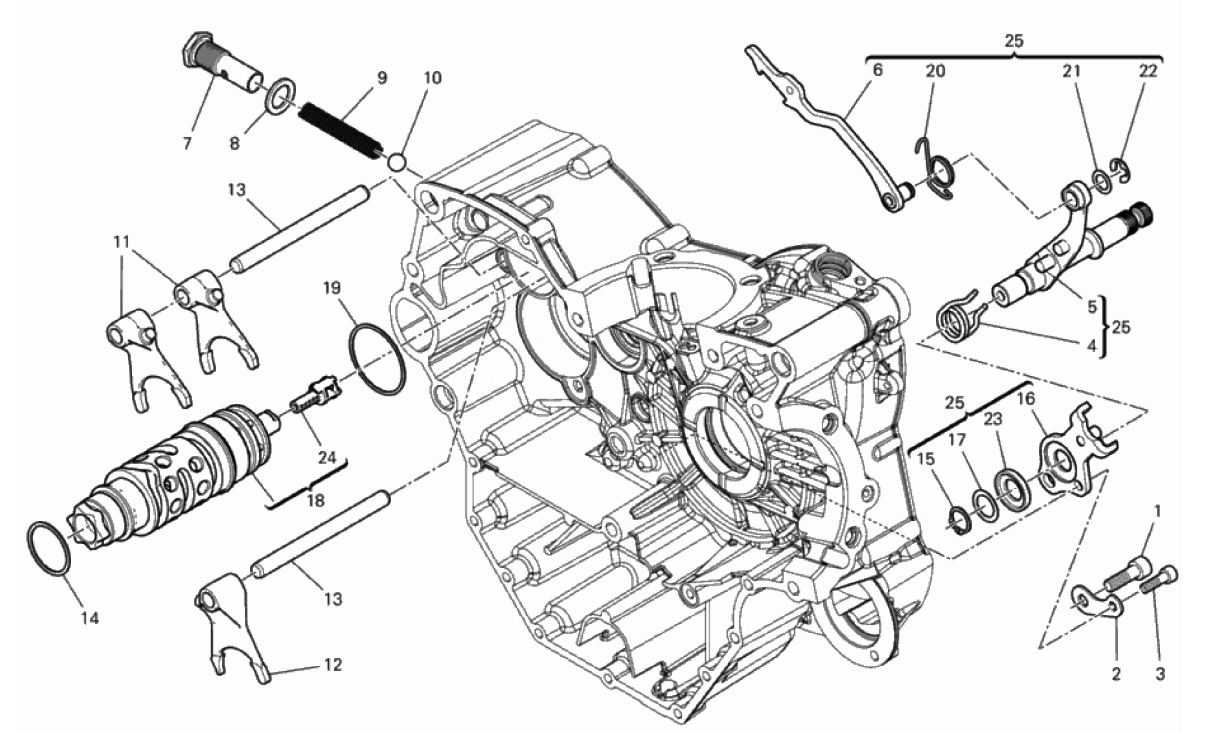 GEAR CHANGE MECHANISM 