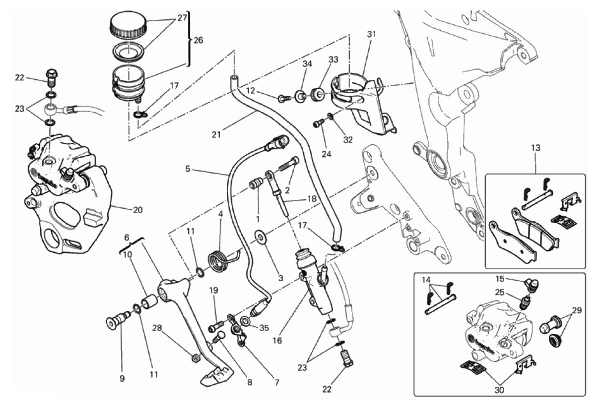 REAR BRAKING SYSTEM 