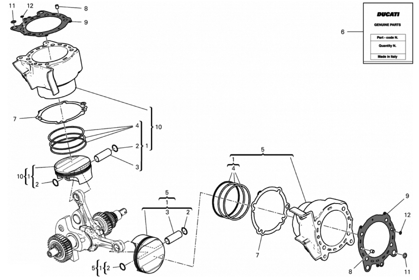 CYLINDERS - PISTONS