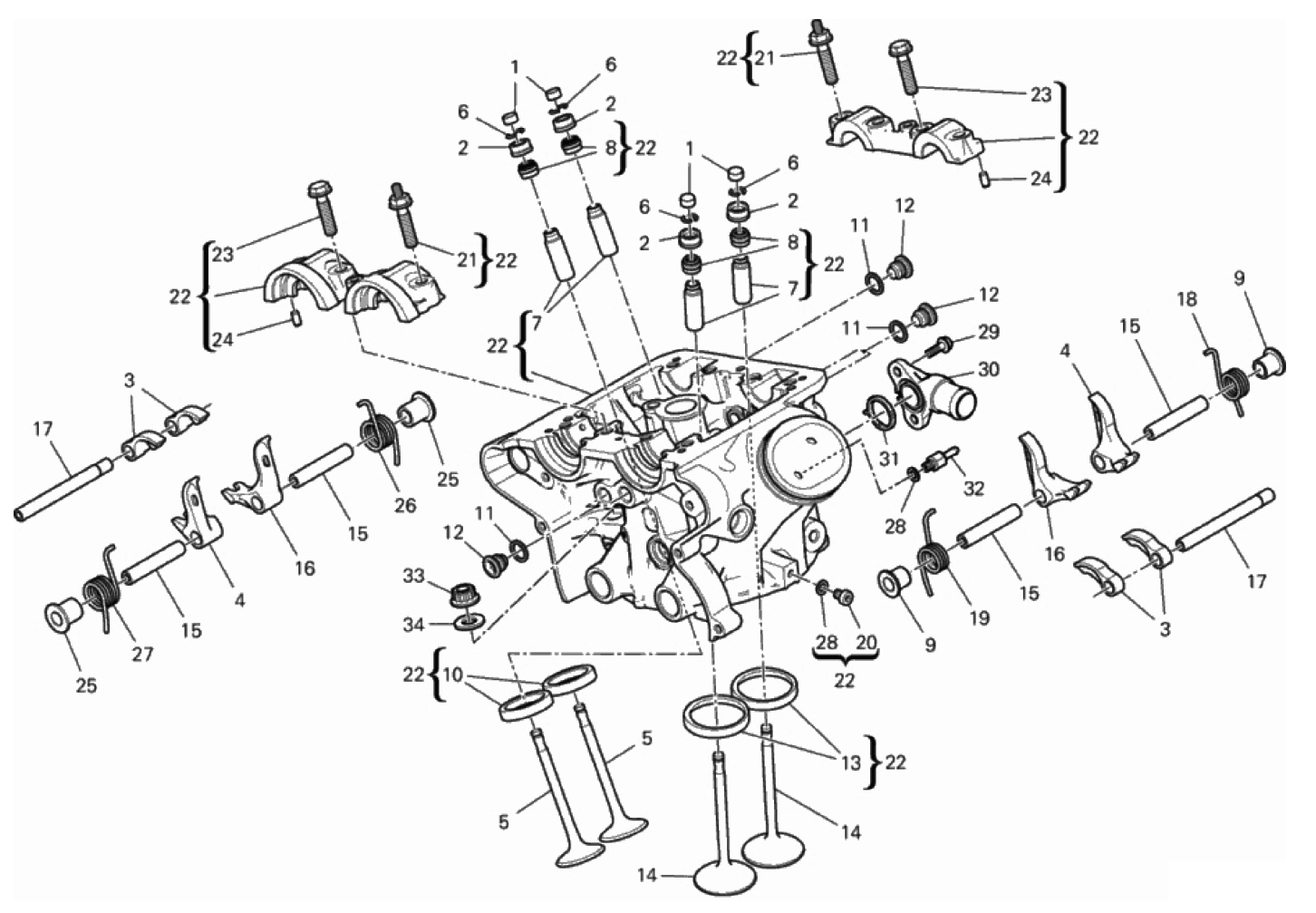 VERTICAL CYLINDER HEAD