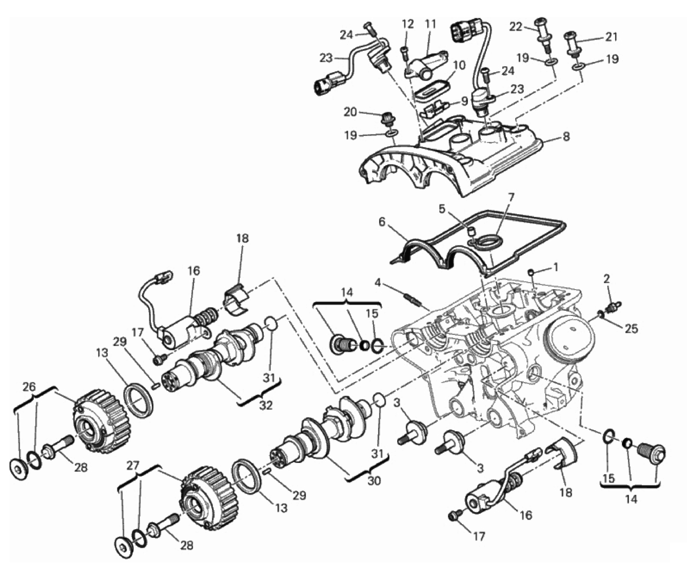 VERTICAL CYLINDER HEAD - TIMING