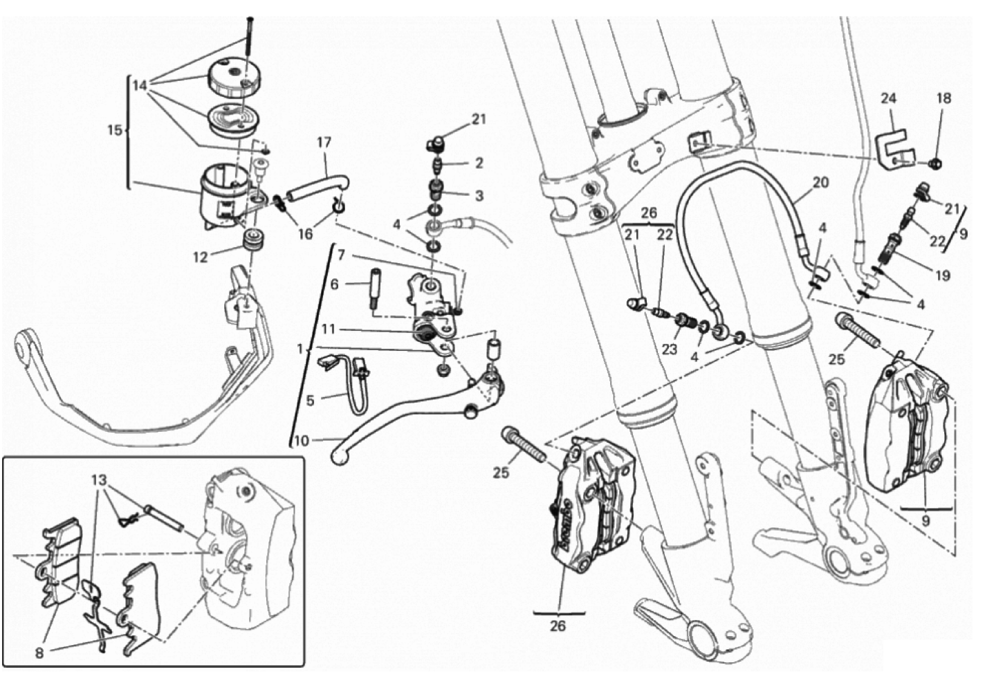 FRONT BRAKE SYSTEM