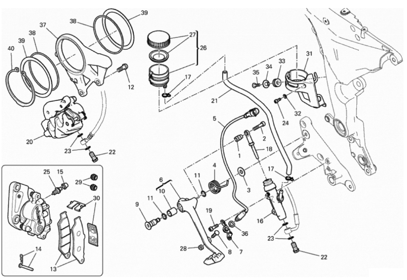 REAR BRAKING SYSTEM