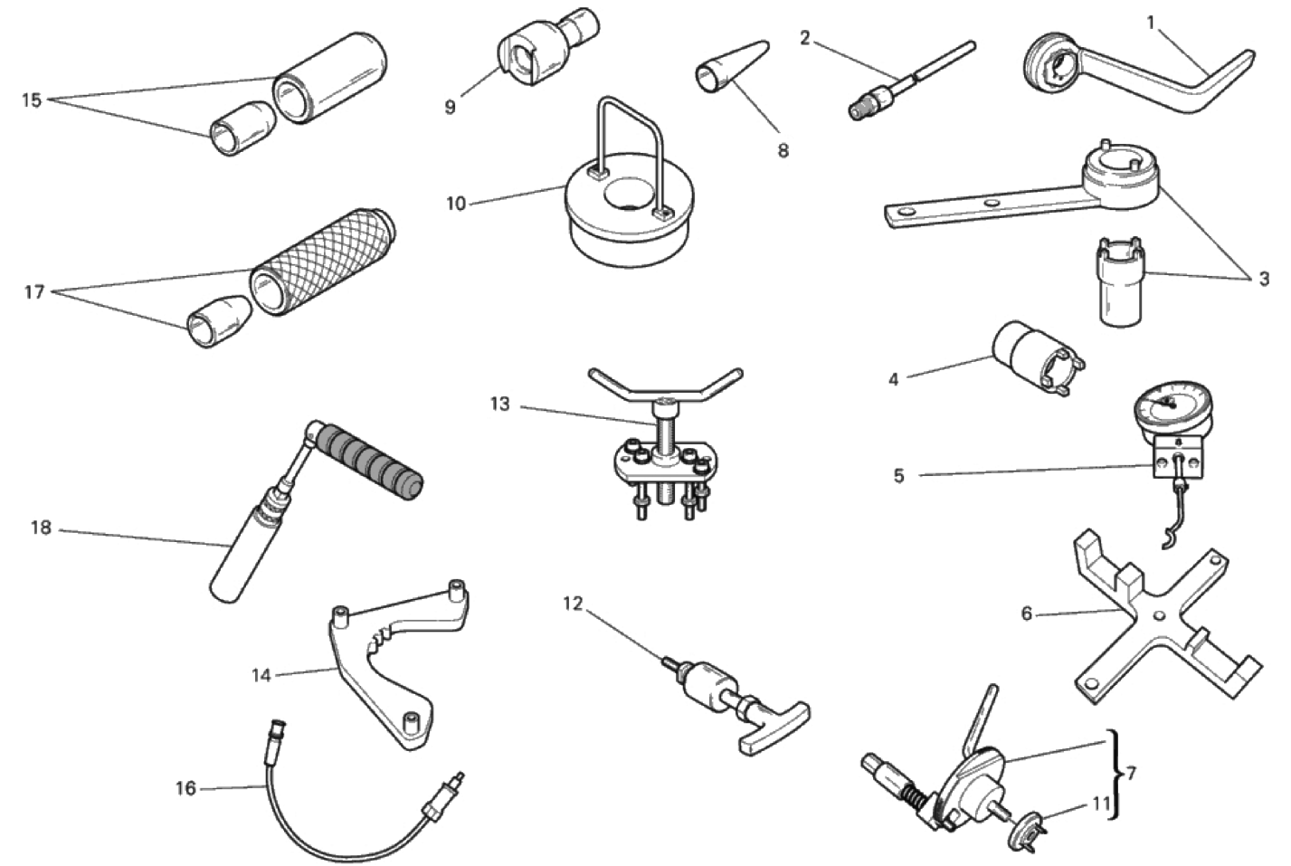 WORKSHOP SERVICE TOOLS