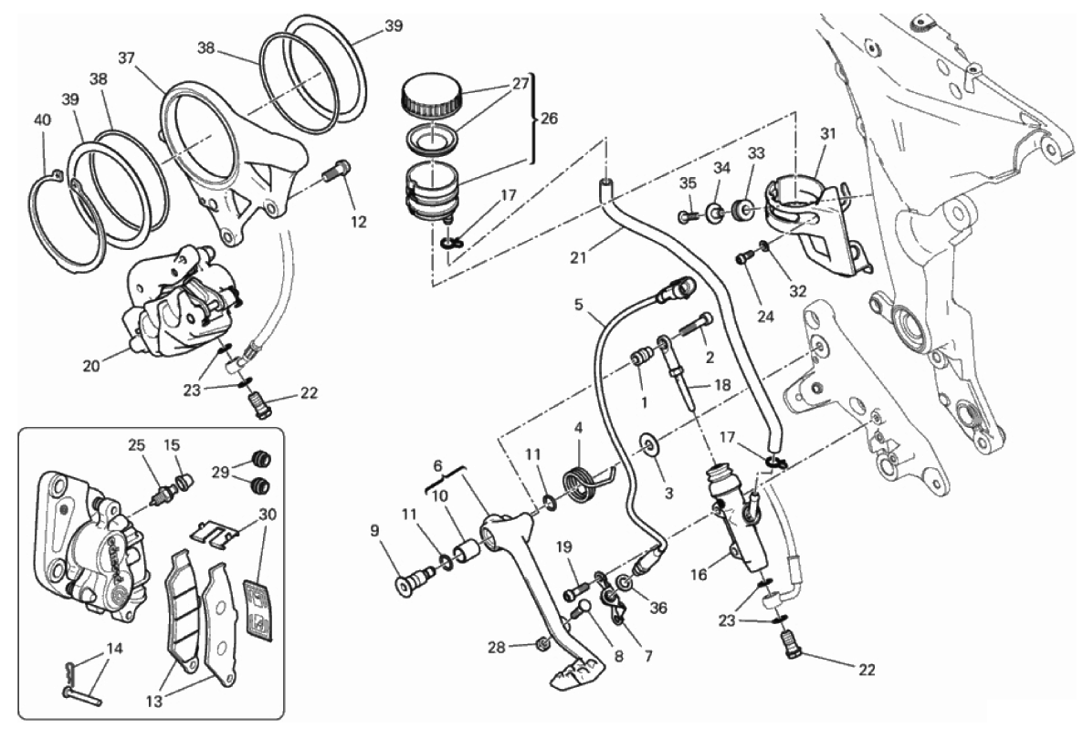 REAR BRAKING SYSTEM 