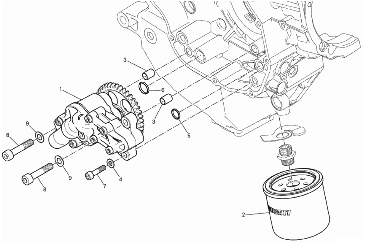 OIL PUMP - FILTER 