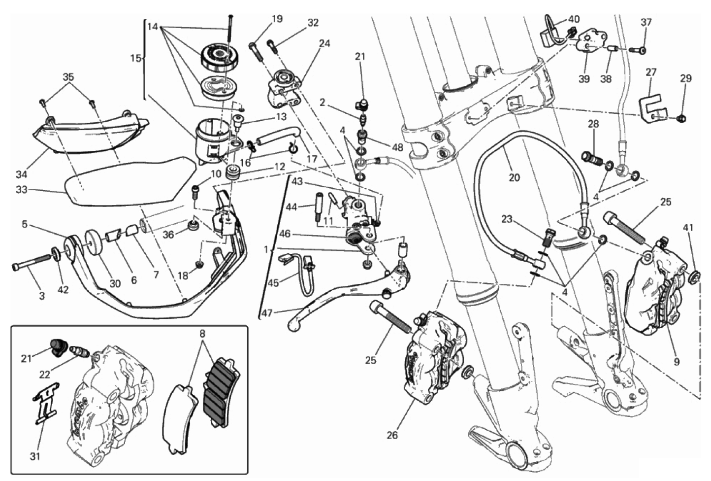 FRONT BRAKE SYSTEM