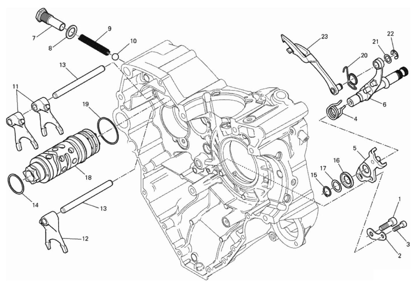 GEAR CHANGE MECHANISM