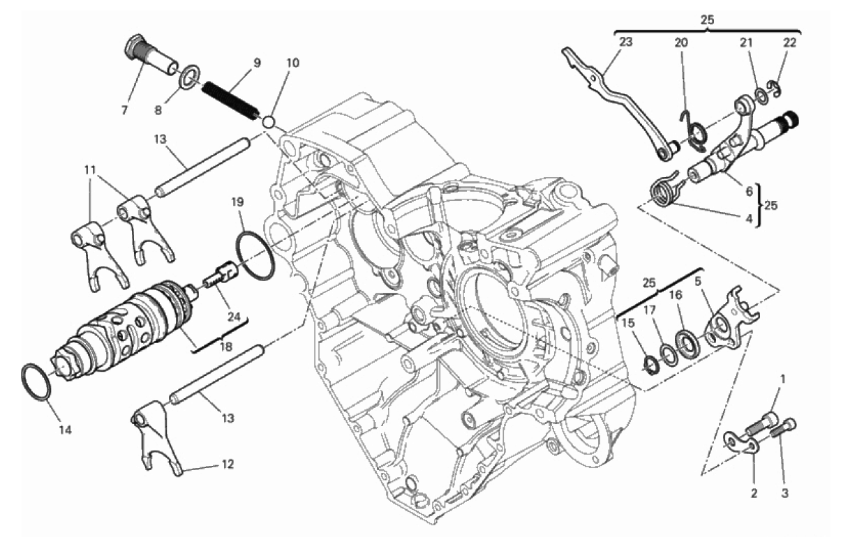 GEAR CHANGE MECHANISM 