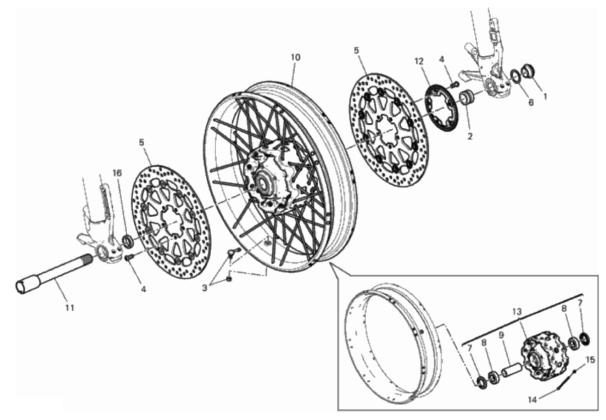 FRONT WHEEL 