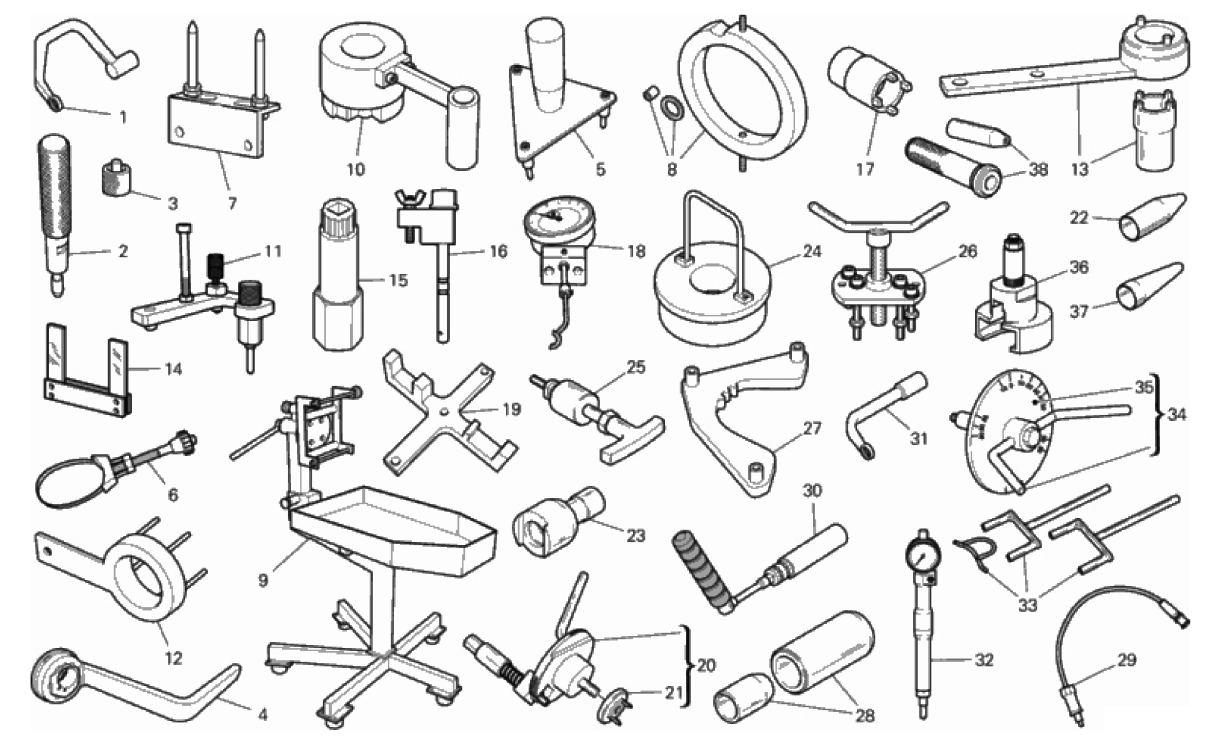 WORKSHOP SERVICE TOOLS 