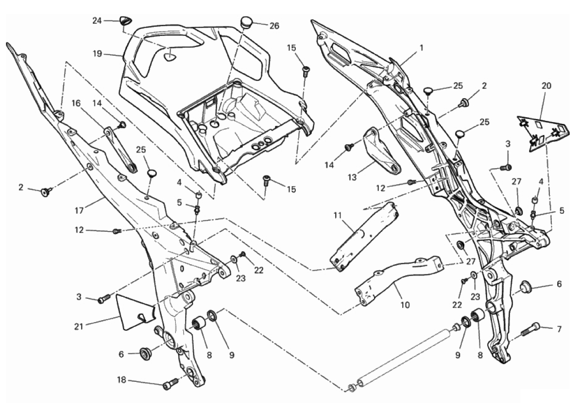 REAR FRAME COMP. 