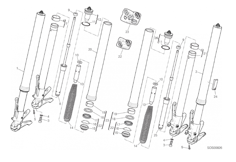 21A FRONT FORK (20/31)
