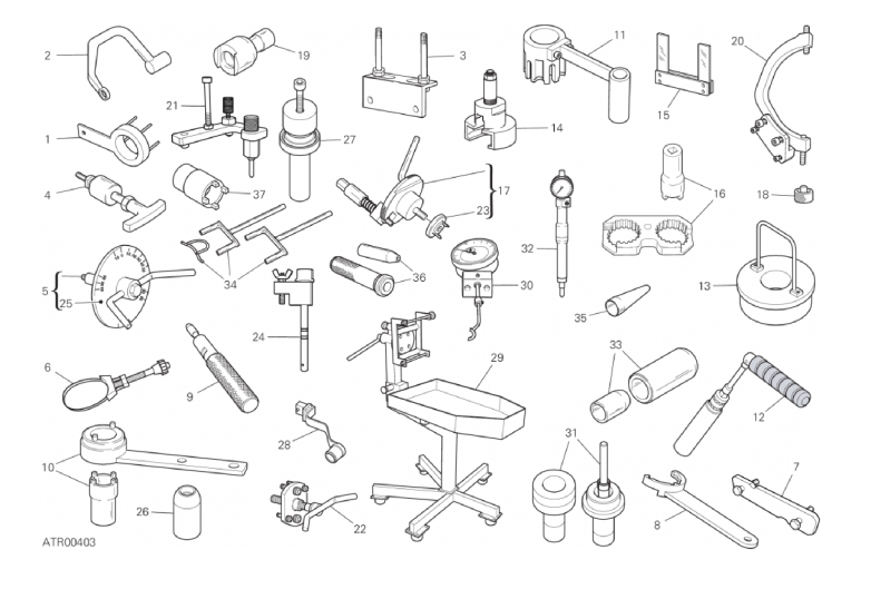 001 WORKSHOP SERVICE TOOLS (1/3)
