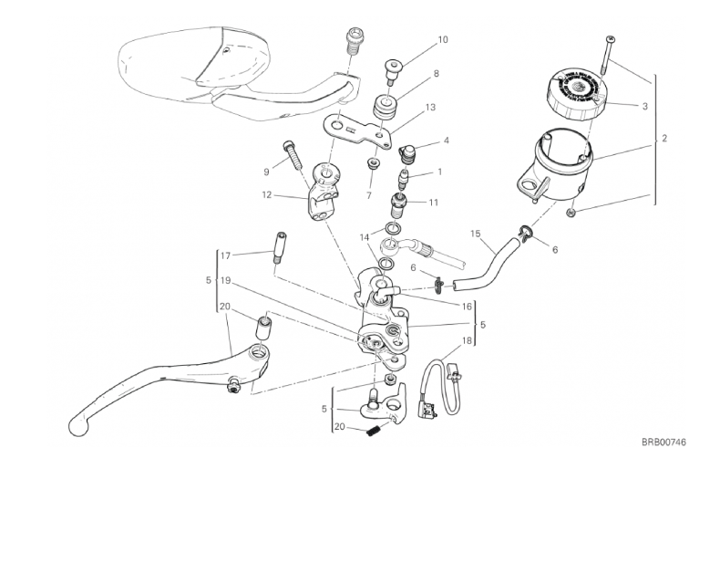 20A FRONT BRAKE PUMP (6/53)
