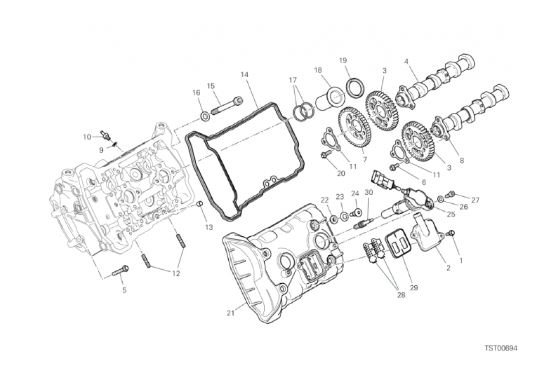 12A FRONT HEAD - TIMING SYSTEM (15/18)
