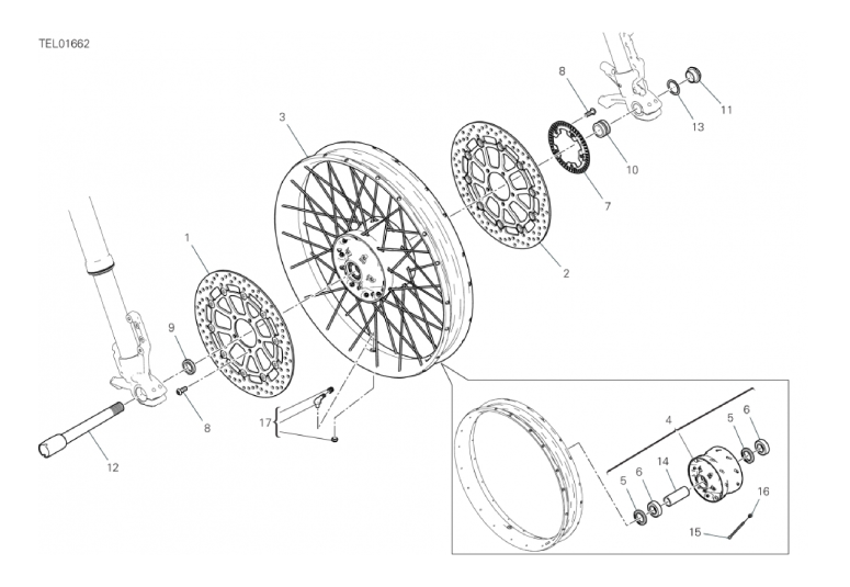 28A FRONT WHEEL (25/50)
