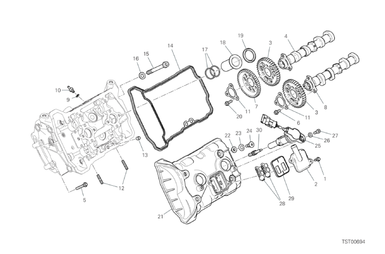 12A FRONT HEAD - TIMING SYSTEM (15/18)
