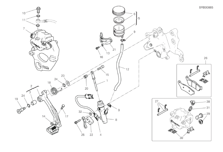 20D REAR BRAKE SYSTEM (9/53)
