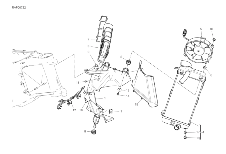 25B RADIATOR, WATER, LH (19/53)
