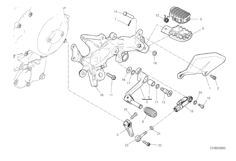 26A FOOTRESTS, LEFT (21/53)
