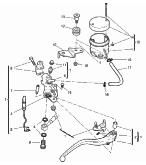 FRONT BRAKE PUMP 