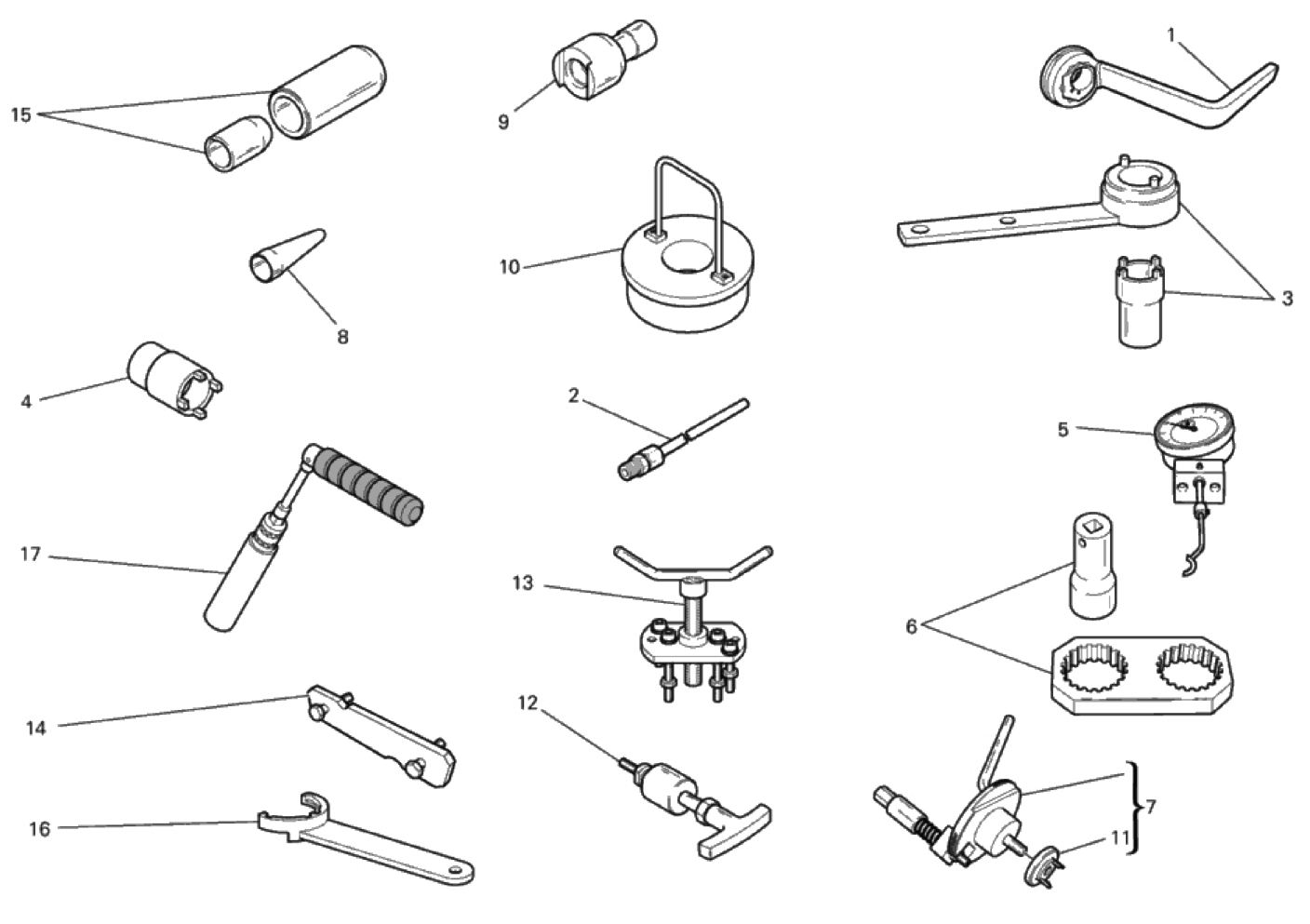 WORKSHOP SERVICE TOOLS,ENGINE