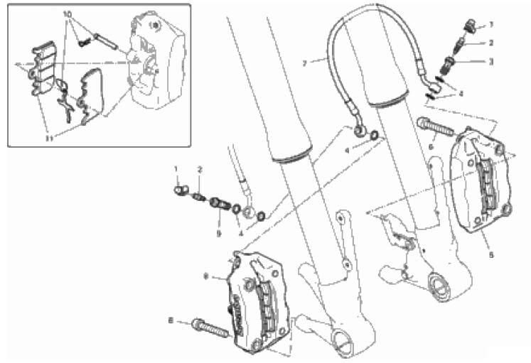 FRONT BRAKE SYSTEM 