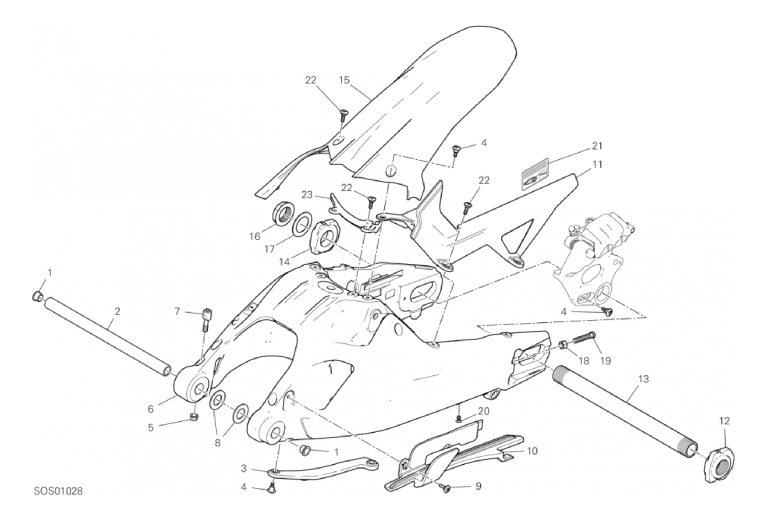 28A SWING ARM (27/34)
