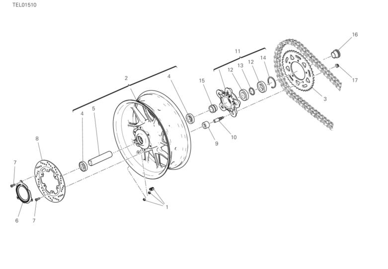 28A REAR WHEEL (23/40)