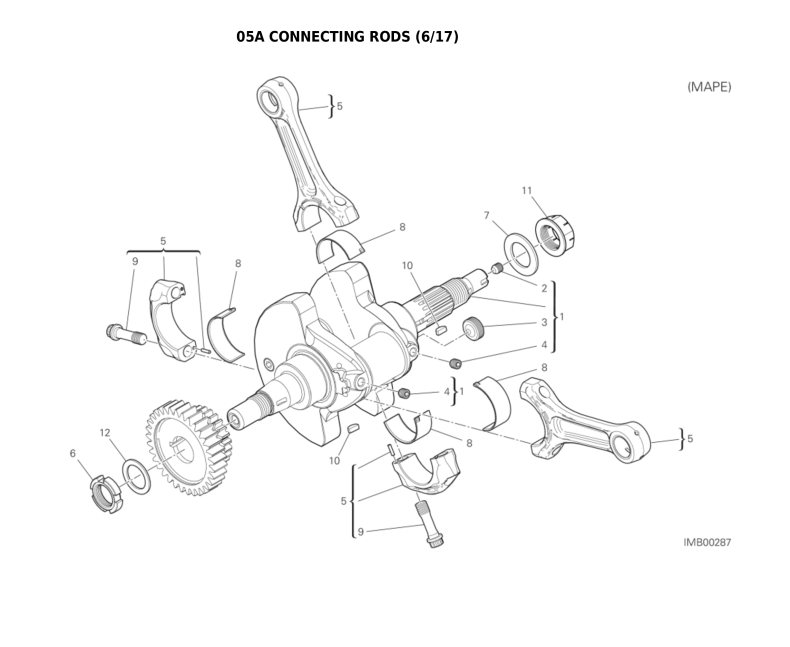 05A CONNECTING RODS (6/17)