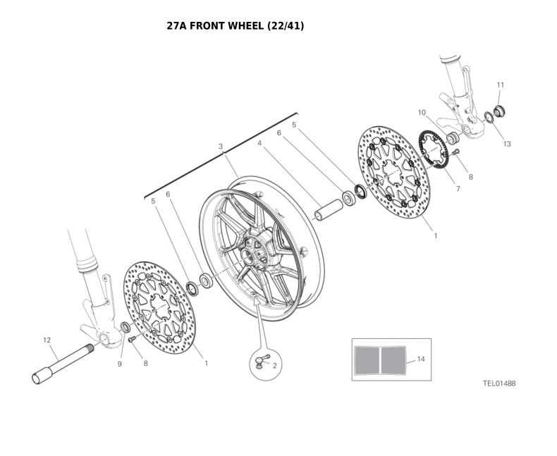 27A FRONT WHEEL (22/41)