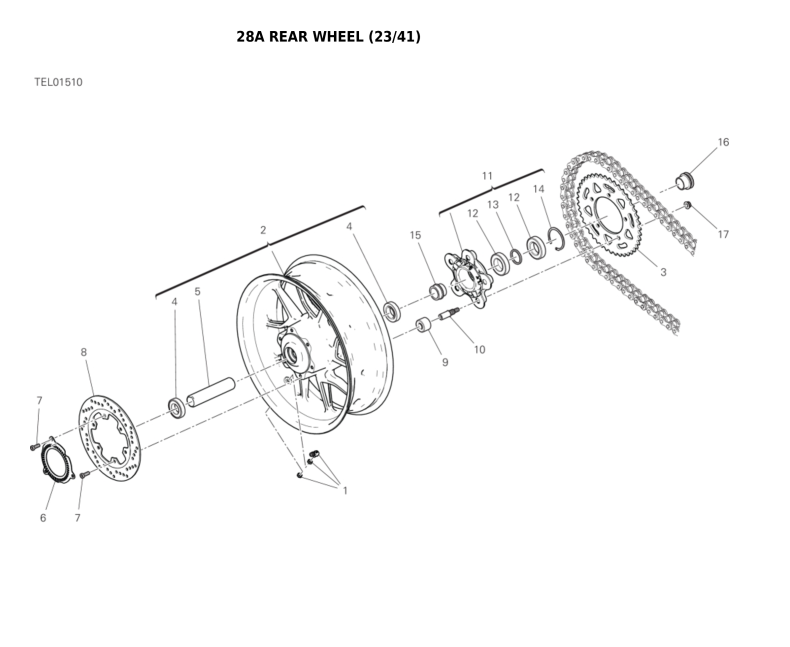 28A REAR WHEEL (23/41)