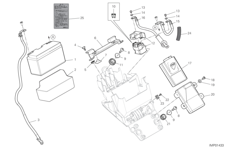 12B BATTERY HOLDER (3/10)