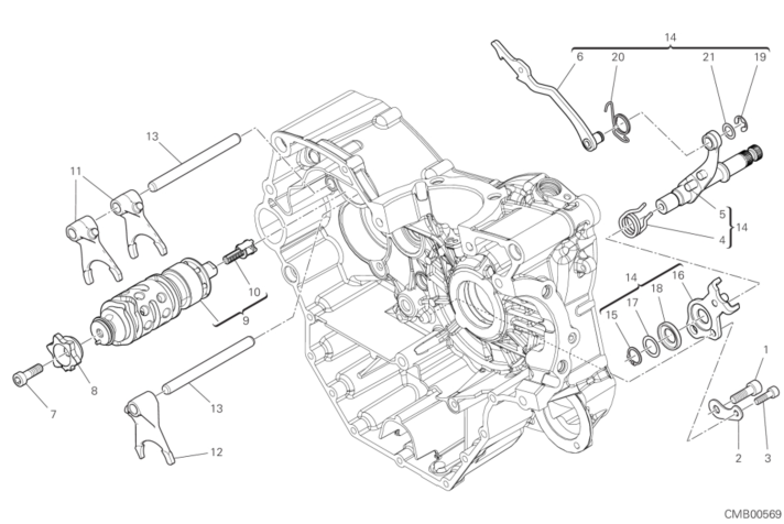 02A SHIFT CAM - FORK (1/17)