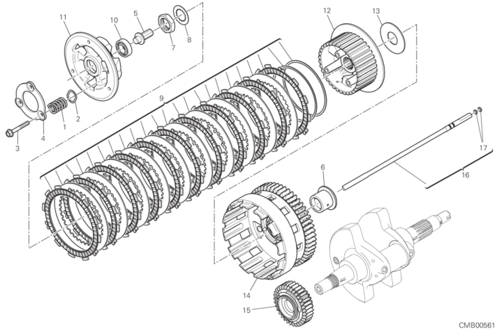 03B CLUTCH (3/17)