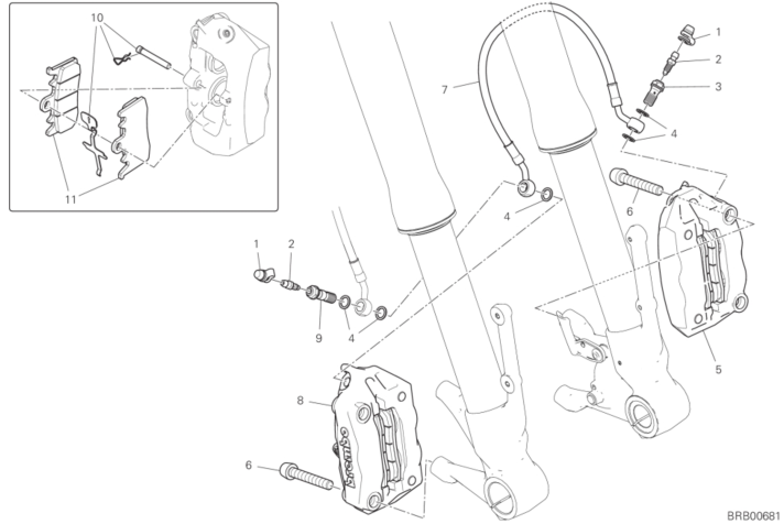 19B FRONT BRAKE SYSTEM (8/43)