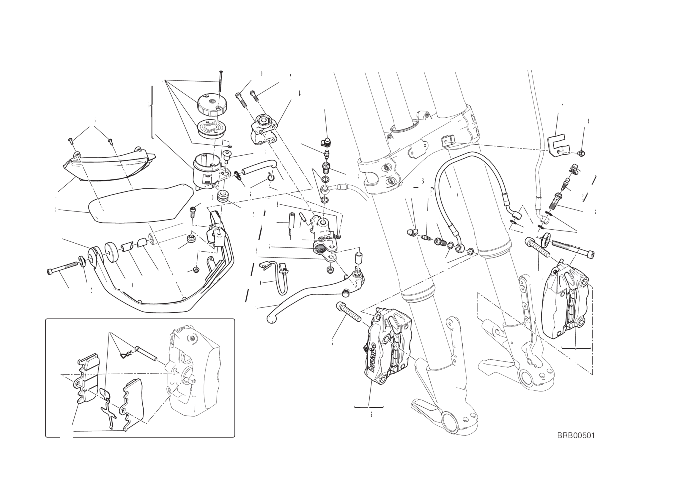 FRONT BRAKE SYSTEM 