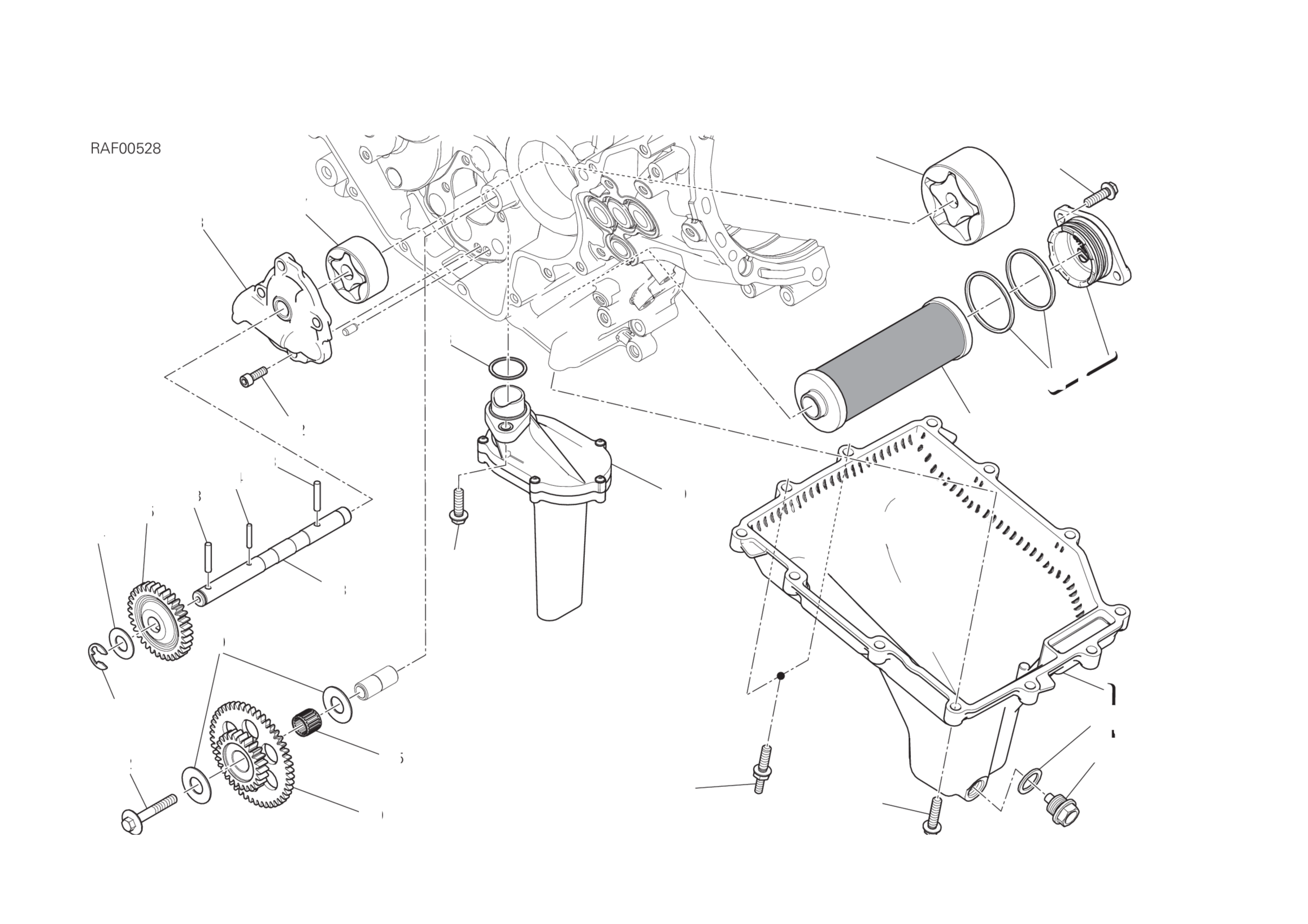 FILTERS AND OIL PUMP 