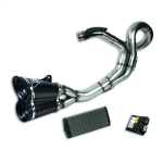 Complete racing exhaust system