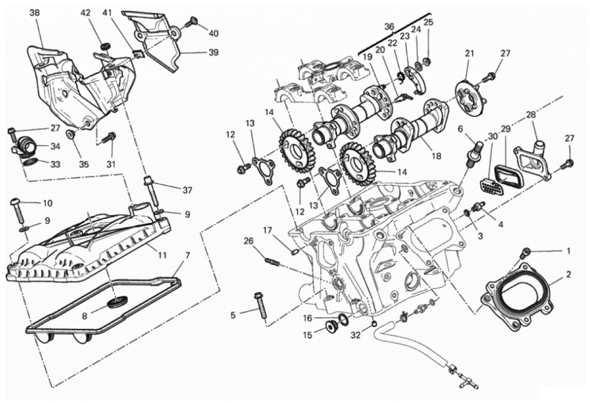 VERTICAL CYLINDER HEAD - TIMING 