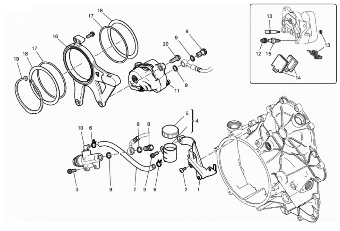 REAR BRAKE SYSTEM (9/40)