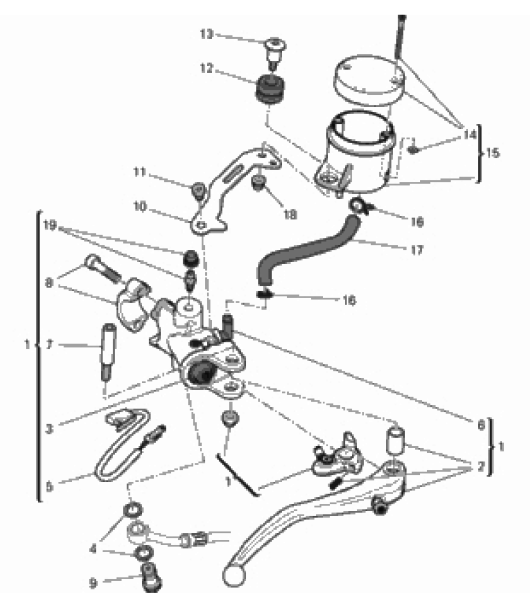 FRONT BRAKE PUMP 